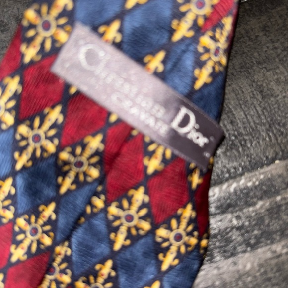 CHRISTIAN DIOR Silk men's tie - Picture 4 of 5